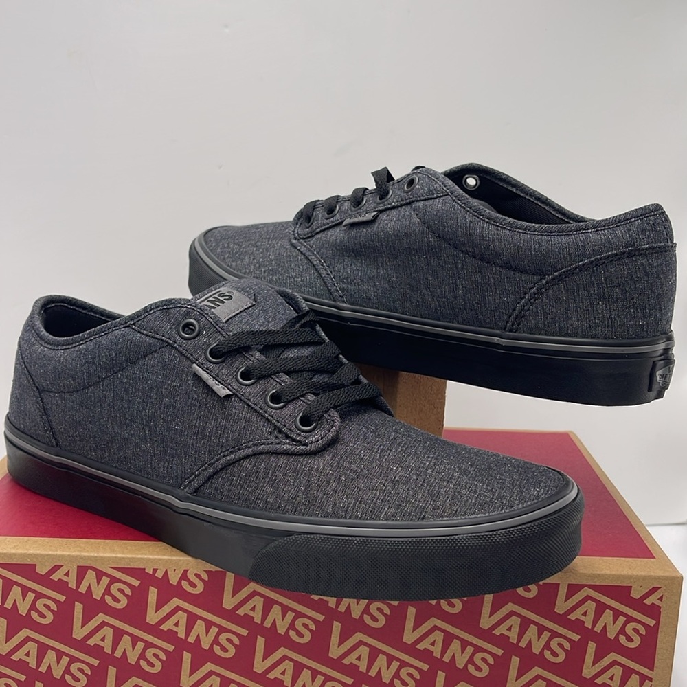 Vans WMNS Low-Top Sneakers Canvas Upper Atwood
(Varsity Textile) Black/Pewter - Picture 10 of 16